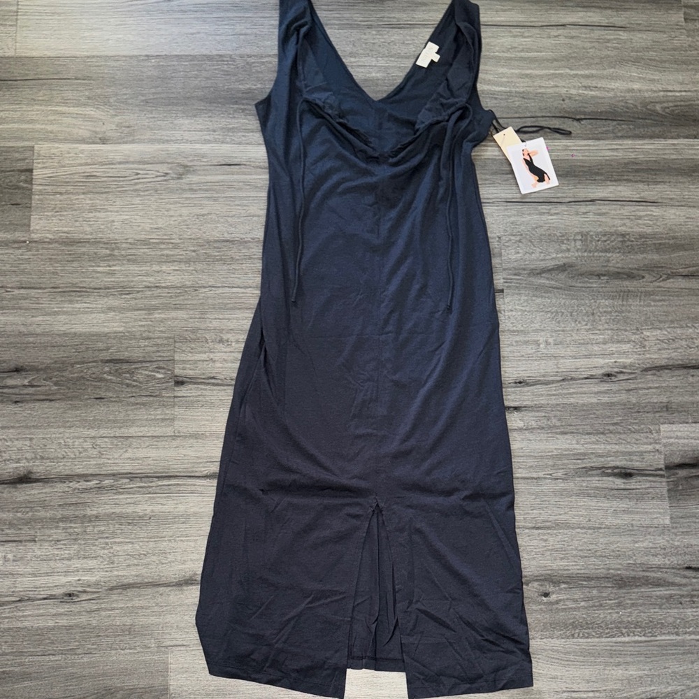 Navy Sleeveless dress